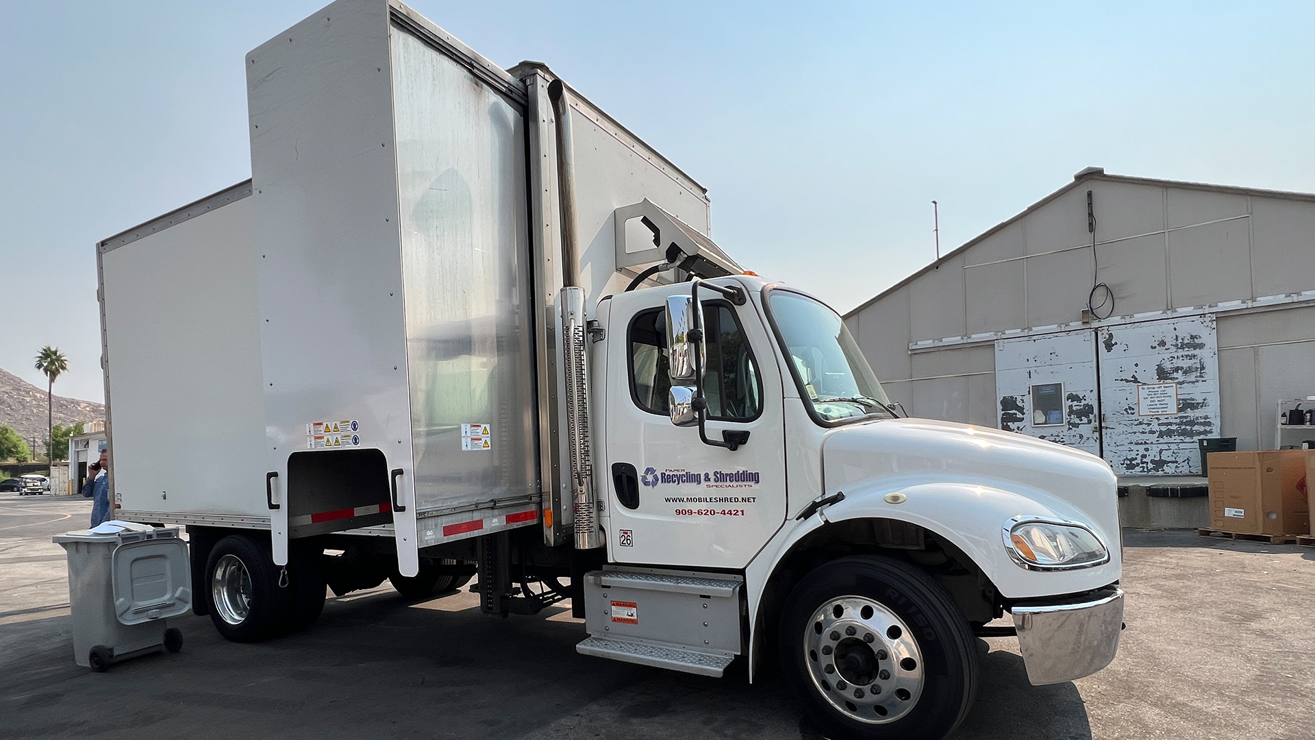 Shredding Truck