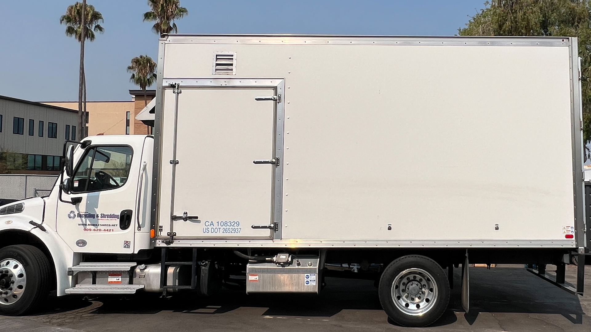 Shredding Truck