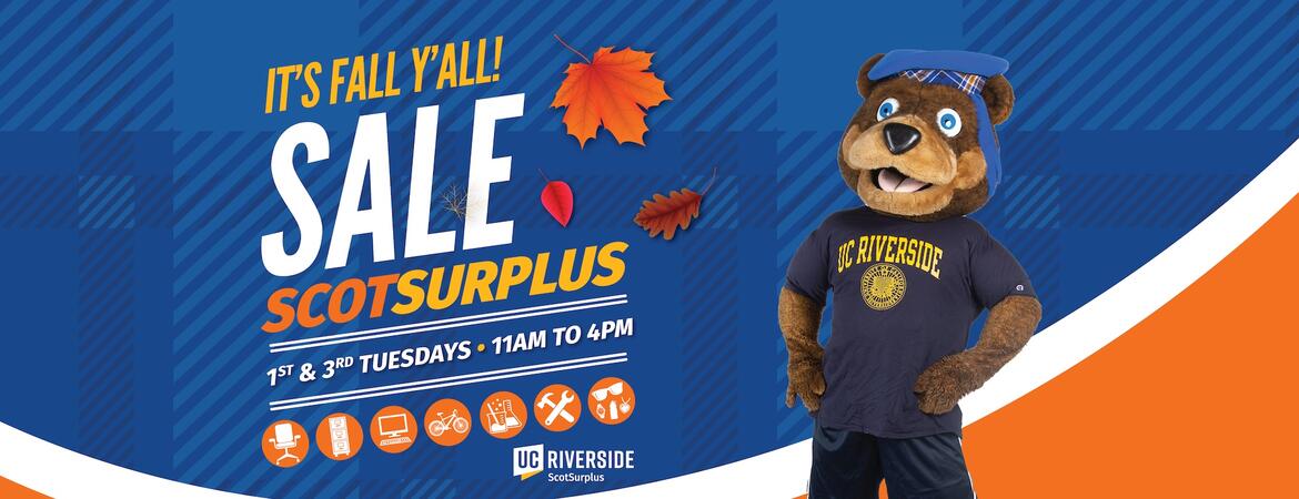 ScotSurplus Fall sales.
