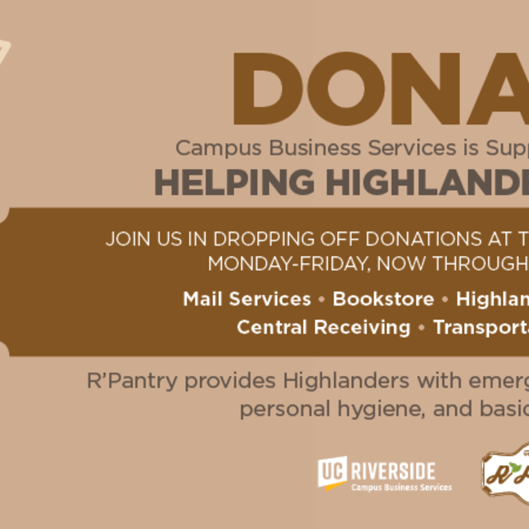 Donate to R'Pantry!