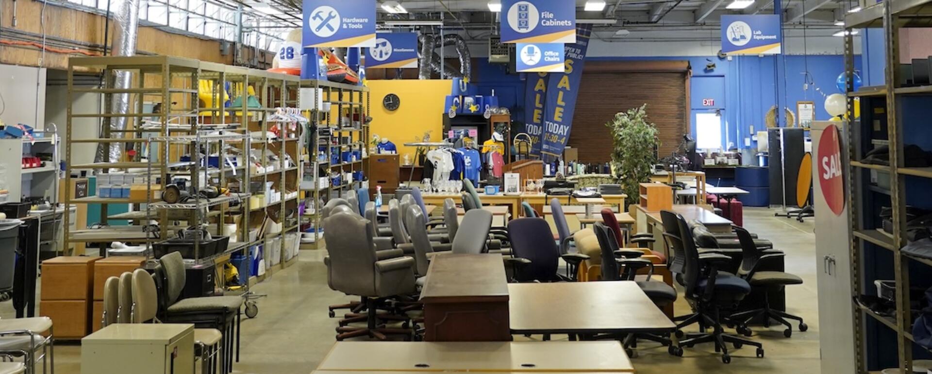 Interior of ScotSurplus